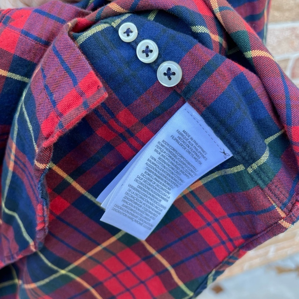 Polo Ralph Lauren Boy's Button Shirt
Size Large (14-16) Youth Kids Plaid Multico - Picture 4 of 9
